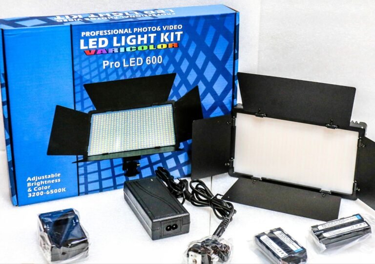 The Pro LED Light with Batteries and Tripod offers powerful illumination, portable convenience, and professional control in one complete kit. Designed for creators and professionals who demand flexibility and performance, it delivers consistent lighting anytime, anywhere—making every shot look polished and professional.