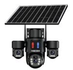 Posh View Multi Lense Solar Powered Security Camera