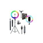 16 inches rgb ringlight  with Tripod Stand
