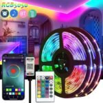 10M LED Strip Light RGB 5V APP Remote Control For Party