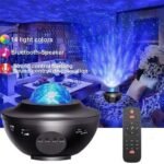 Starry Projector Light Astronaut Night Light With Bluetooth Speaker For Party