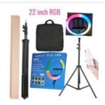 22 inches rgb ringlight with Tripod Stand