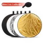 110 cm 5 In 1 Photography Lighting Reflector Disc Collapsible Studio Reflector